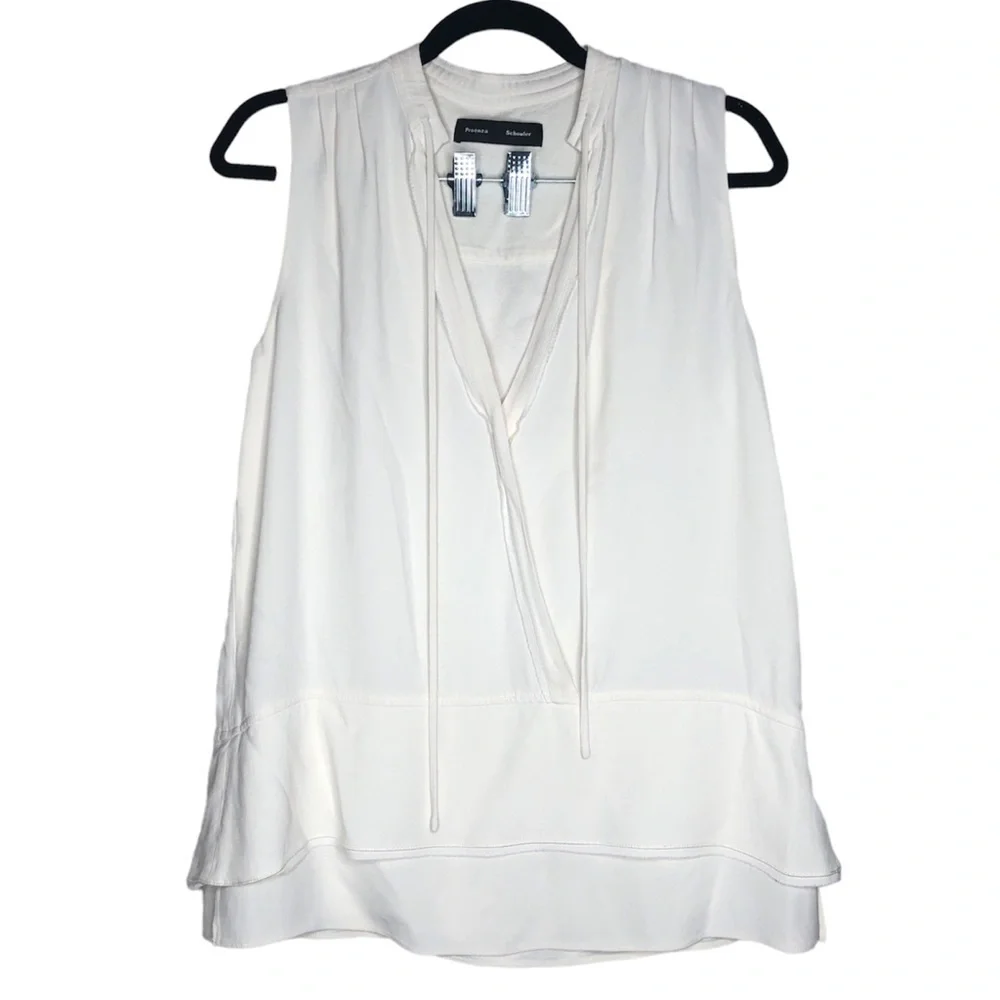Proenza Schouler Sleeveless Blouse Size 8